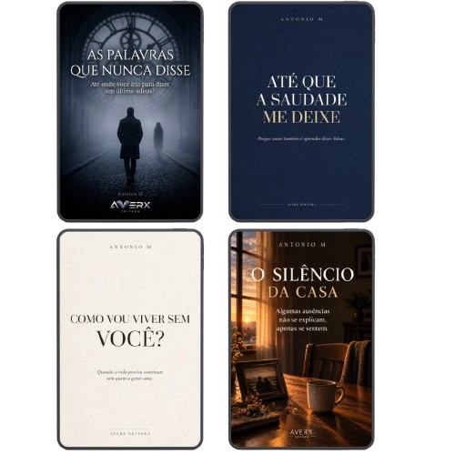 Coleção digital: As Palavras Que Nunca Disse e os três livros bônus