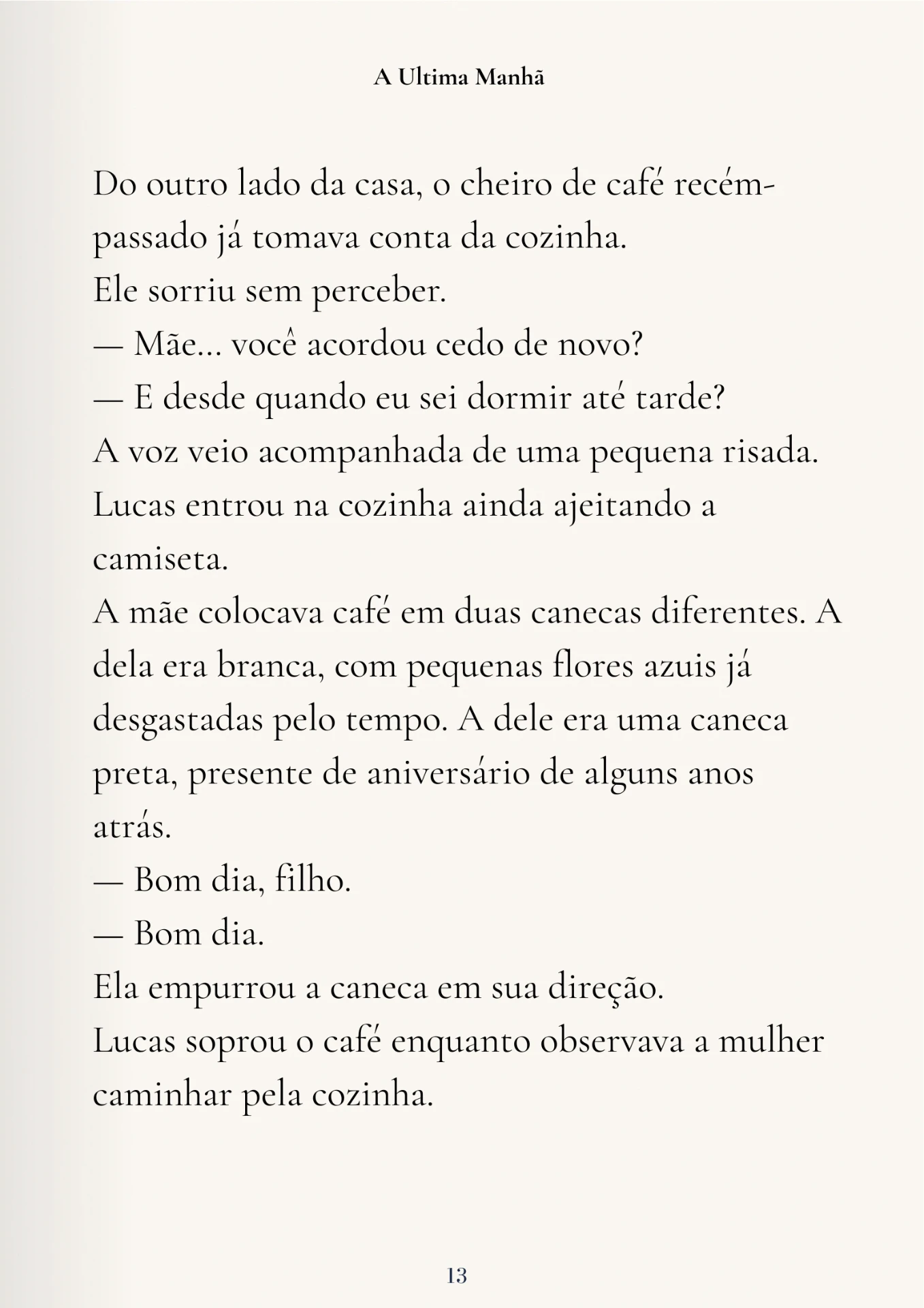 Página 2 do primeiro capítulo do livro